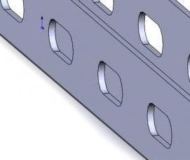 Профиль монтажный 3 м - модель 4