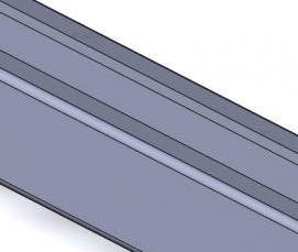 Профиль монтажный перфорированный - модель 3