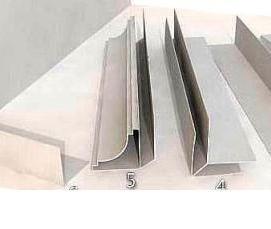 Профиль пластиковый п образный - вариант 1