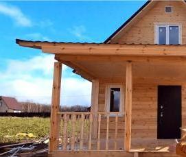 Профилированный брус 190х190 мм - тип 2