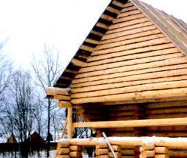 Профилированный брус 195х195 мм - тип 1