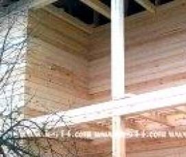 Профилированный брус 195х195 мм - тип 3