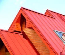 Профнастил фальцевая кровля - вариант 1