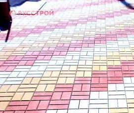 Производство брусчатки и тротуарной плитки - вариант 3