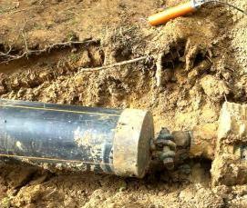 Прокладка газопровода на участке - тип 1