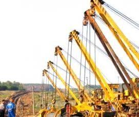 Прокладка газопровода на участке - тип 4