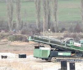 Прокладка газопровода под дорогой - тип 1