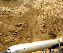 Прокладка газопровода под дорогой - тип 4