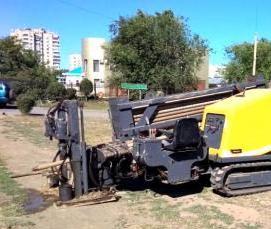 Прокладка газопровода под дорогой - тип 2