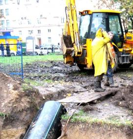 Прокладка газопровода - тип 2