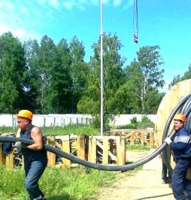 Прокладка кабеля на производстве - модель 1