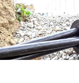 Прокладка кабеля на производстве - модель 2