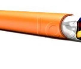 Прокладка кабеля охранно пожарной сигнализации - тип 2