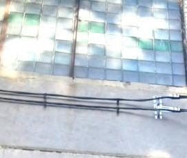 Прокладка кабеля по опорам - вариант 1