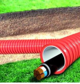 Прокладка кабеля под домом - вариант 1