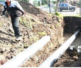 Прокладка кабеля под железной дорогой - модель 2