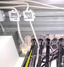 Прокладка кабеля в строительных конструкциях - тип 3