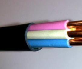 Прокладка кабеля ввг - вариант 3