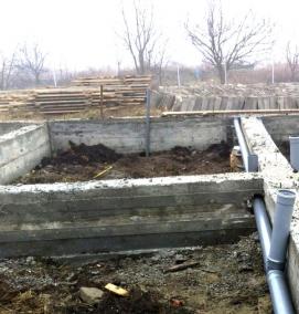 Прокладка коммуникаций на участке - вариант 2