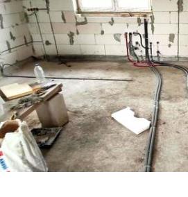 Прокладка коммуникаций в частном доме - модель 3