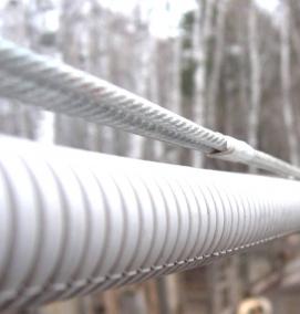 Прокладка медного кабеля - вариант 1