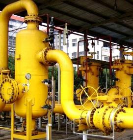 Прокладка наружного газопровода - модель 2