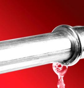 Прокладка оцинкованных труб - тип 3