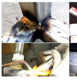 Прокладка оцинкованных труб - тип 2