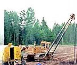 Прокладка траншеи газопровод - вариант 4