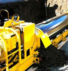 Прокладка труб в грунте - тип 1