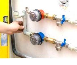 Прокладка труб в штробе - вариант 1