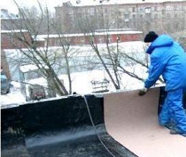 Промышленная мягкая кровля - модель 1