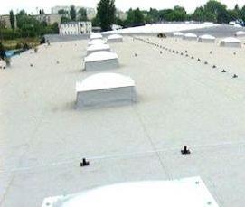 Промышленная мягкая кровля - модель 4