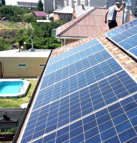 Промышленные солнечные батареи - модель 2