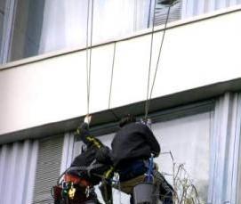 Промышленный альпинизм мойка окон - вариант 4