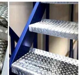 Просечной металлический лист - модель 1