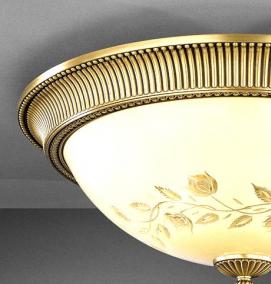 Простой потолочный светильник - вариант 3