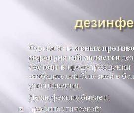 Противоэпидемическая дезинфекция - модель 2