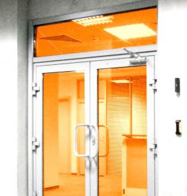 Противопожарная промышленная дверь - вариант 3