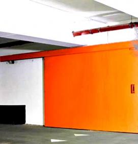 Противопожарная промышленная дверь - вариант 2