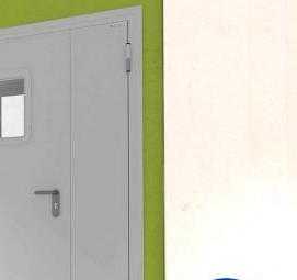 Противопожарные двери порошковые - вариант 4