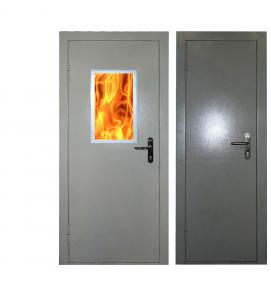 Противопожарные двери с мдф накладкой - вариант 4