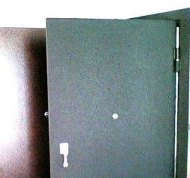 Противопожарные двери с окном - тип 2