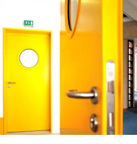 Противопожарные двери с вентиляционной решеткой - тип 3