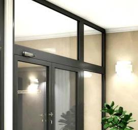 Противопожарные двери в коридор - вариант 2