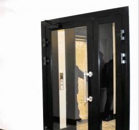 Противопожарные двери в тамбур - вариант 1