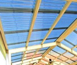 Прозрачная мягкая кровля - модель 2