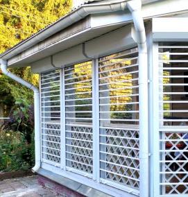 Прозрачные рольставни - вариант 4