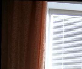 Прозрачные жалюзи на окна - вариант 4