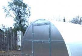 Прямостенные теплицы сварные - модель 3